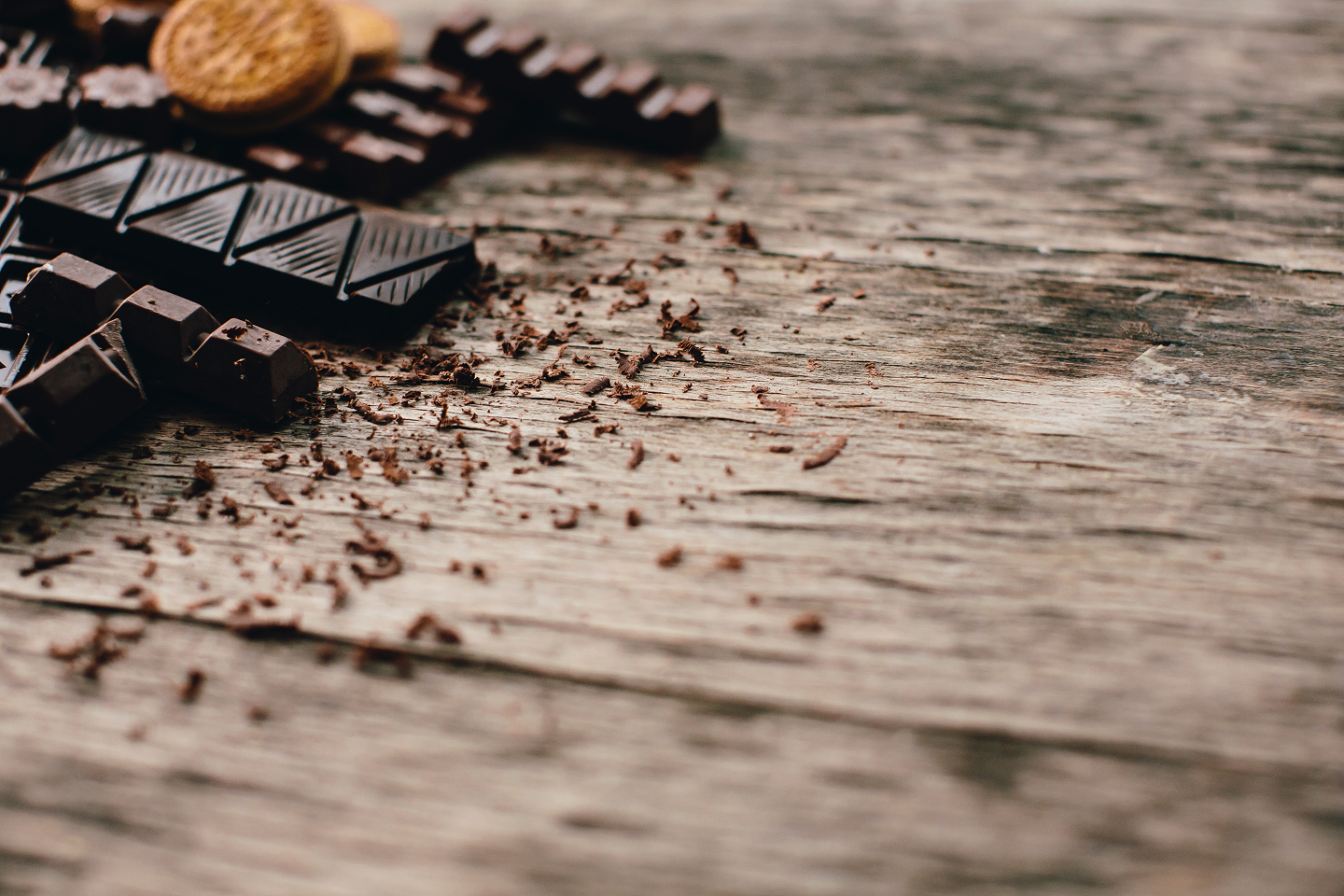 chocolate-and-biscuits-on-a-wooden-background-
