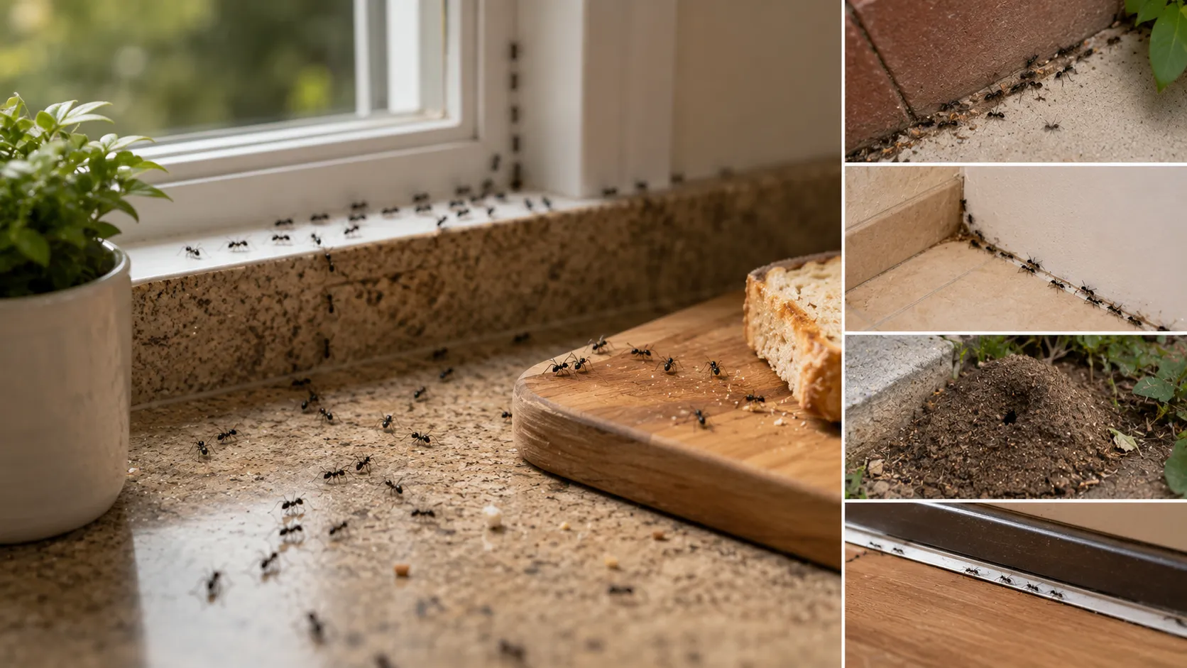 Ants- Summer Activity Can Become an Indoor Problem