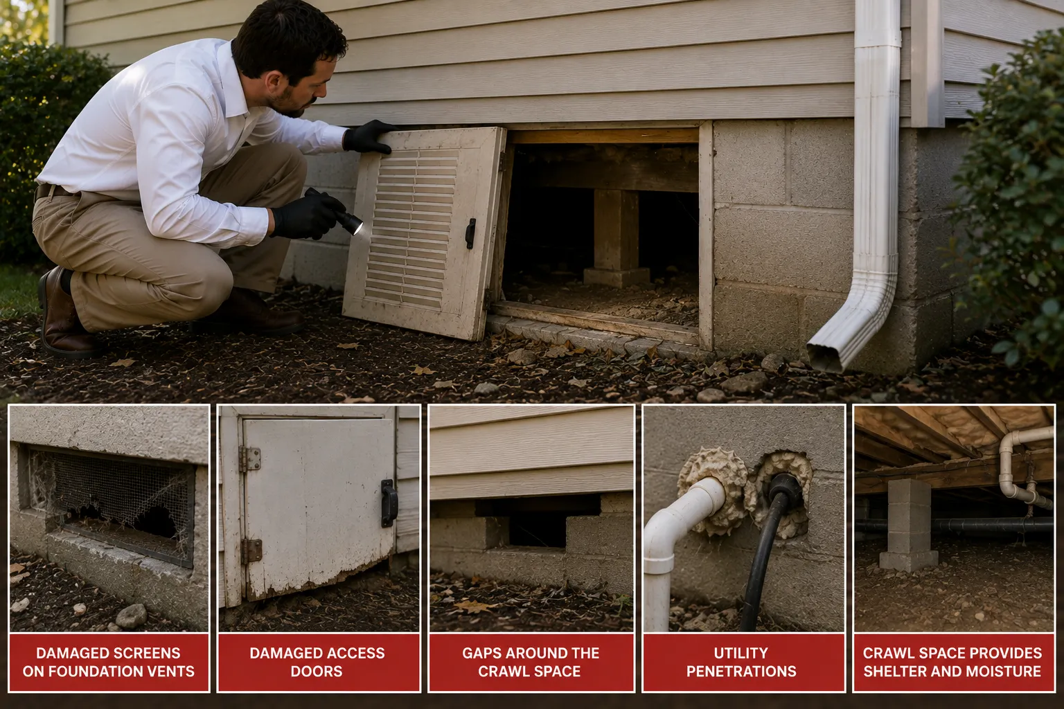 Bonus- Don't Forget the Crawl Space