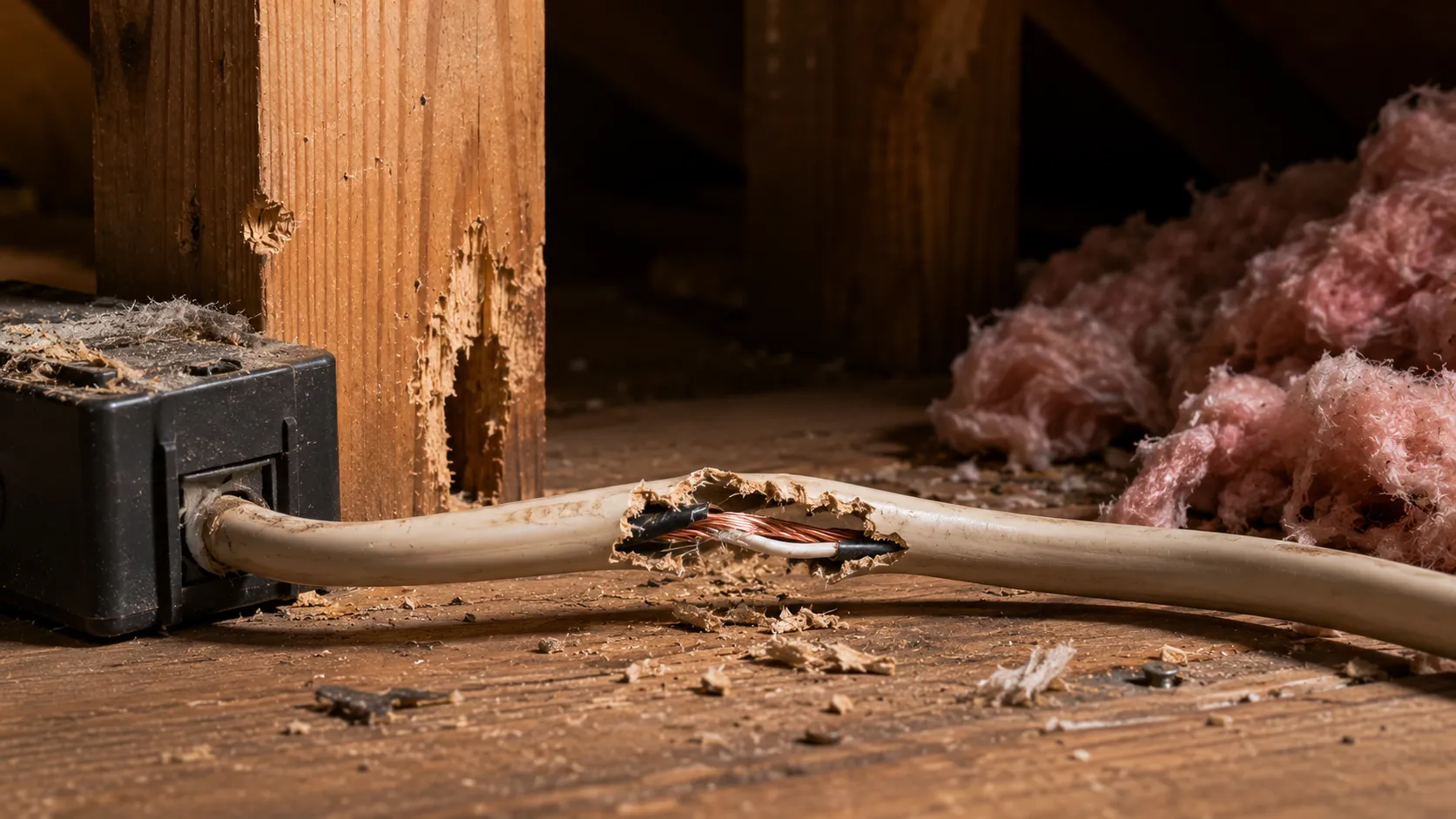 Damaged Electrical Wiring
