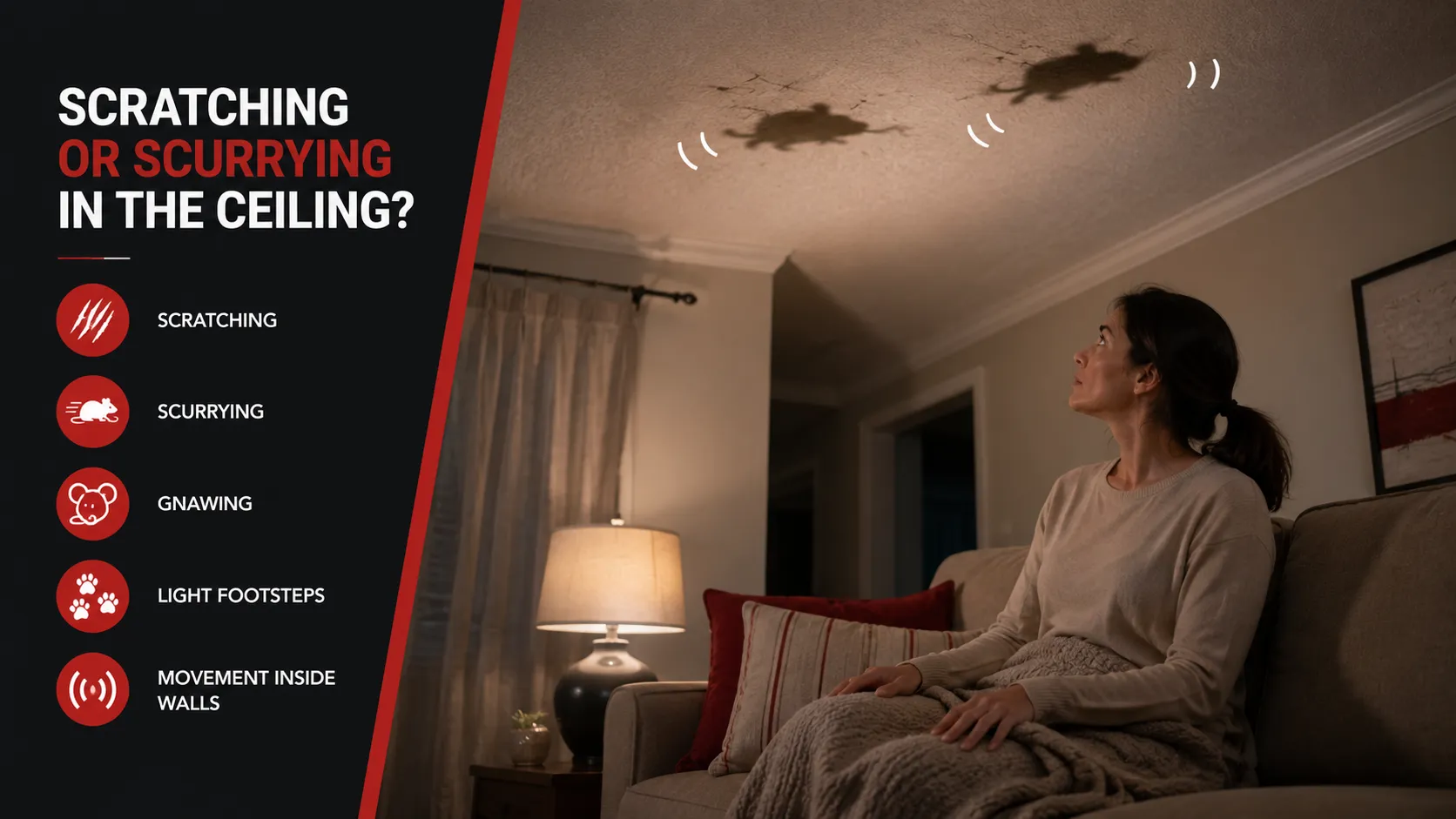 Scratching or Scurrying in the Ceiling
