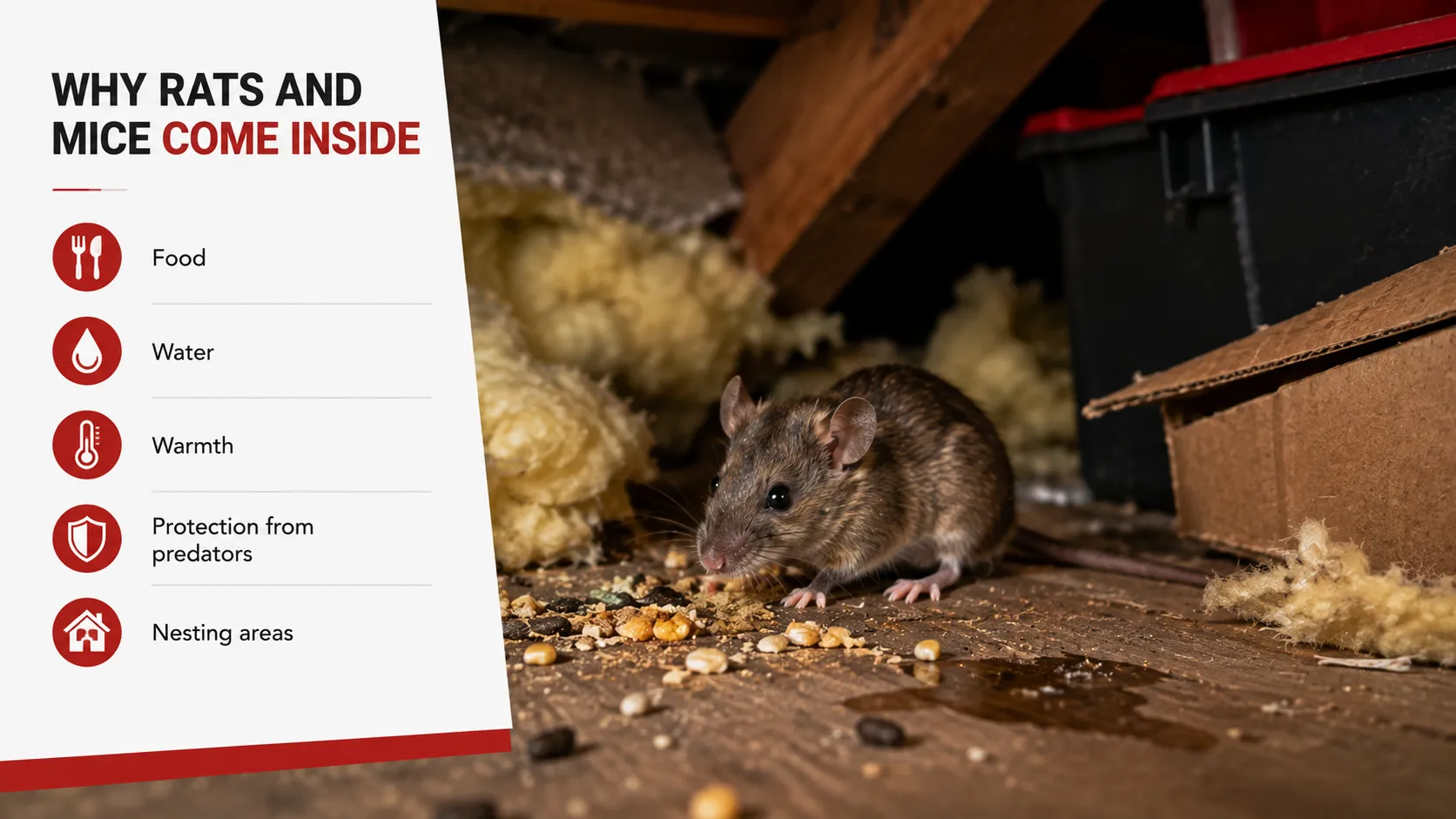 Why Rats and Mice Come Inside