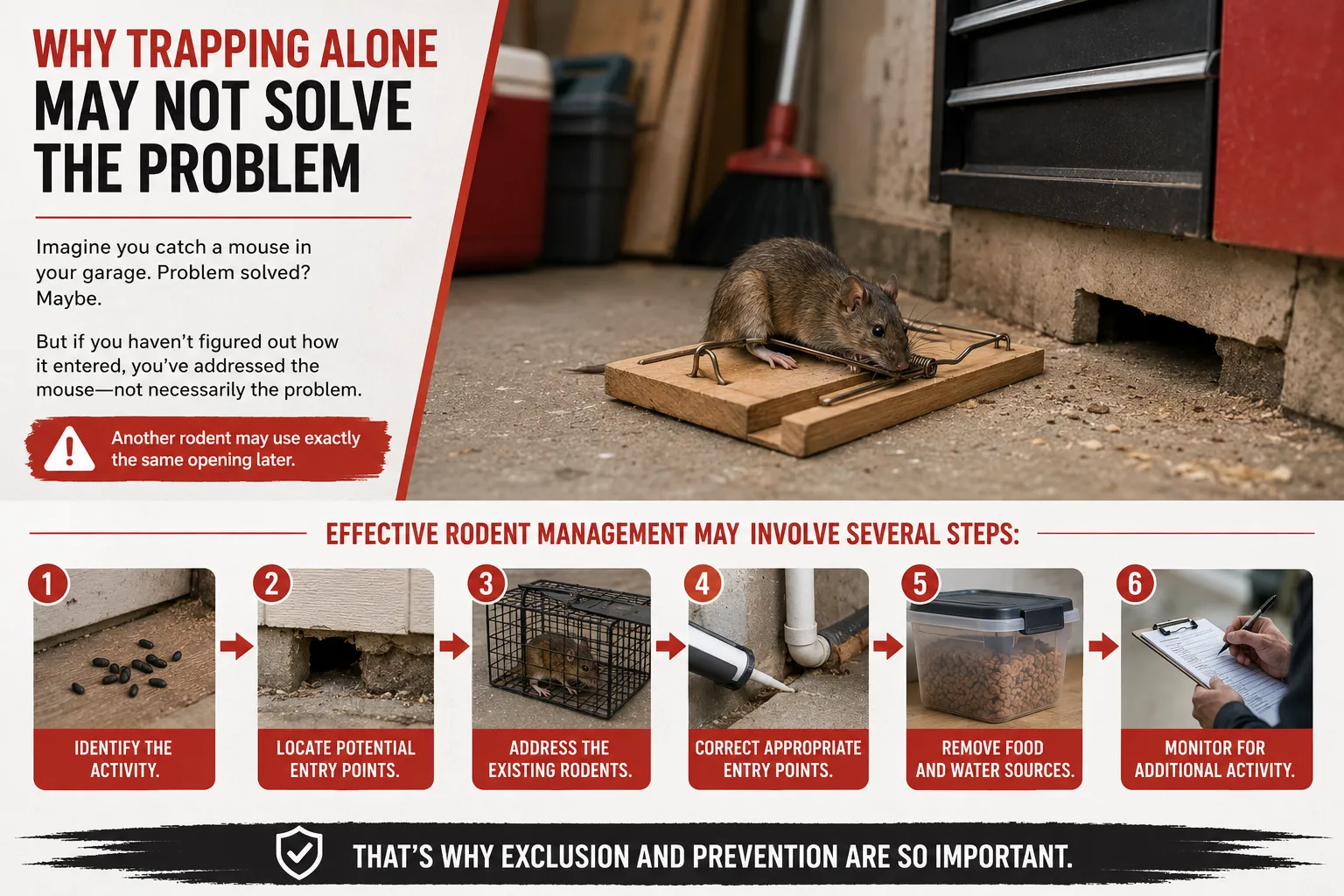 Why Trapping Alone May Not Solve the Problem