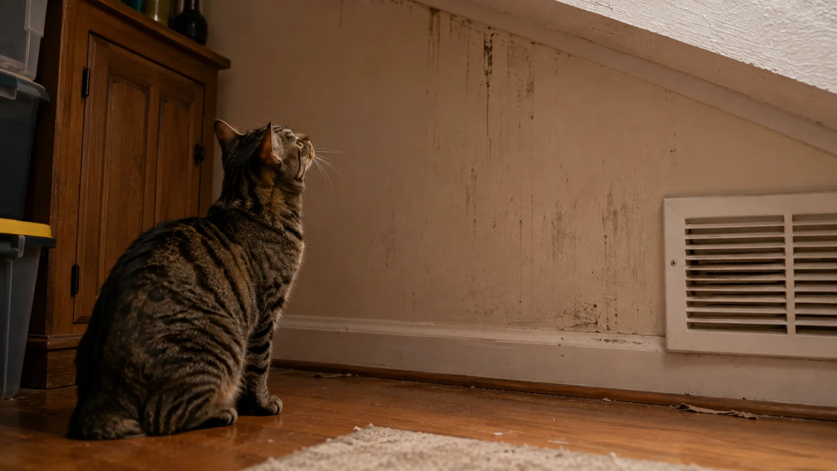 Your Pet Suddenly Becomes Very Interested in One Area